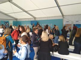 Networking at Women in Marine 2022