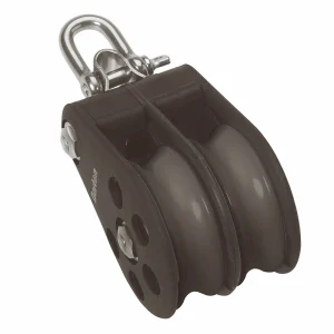 Size 5 54mm Plain Bearing Pulley Block Double Reverse Shackle