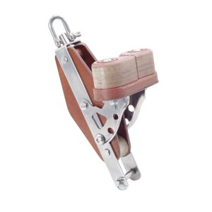 TUPHblox – Tufnol Fiddle Block With Swivel & Cam + Becket – 20mm (25/32″) T00631