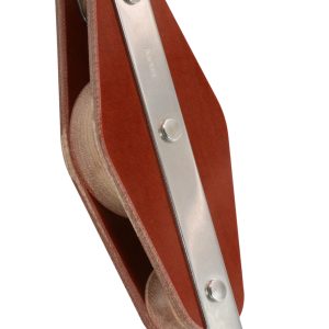 TUPHblox – Tufnol Fiddle Block With Bow + Becket – 25/50mm (1″ / 2″) T02411