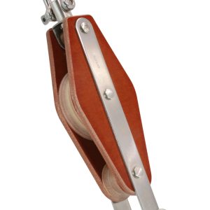 TUPHblox – Tufnol Fiddle Block With Swivel + Becket – 25/50mm (1″ / 2″) T02431