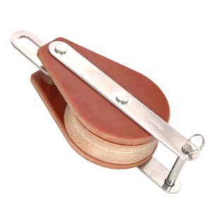 TUPHblox – Tufnol Single Block With Eye + Becket – 64mm (2 33/64″) T06181