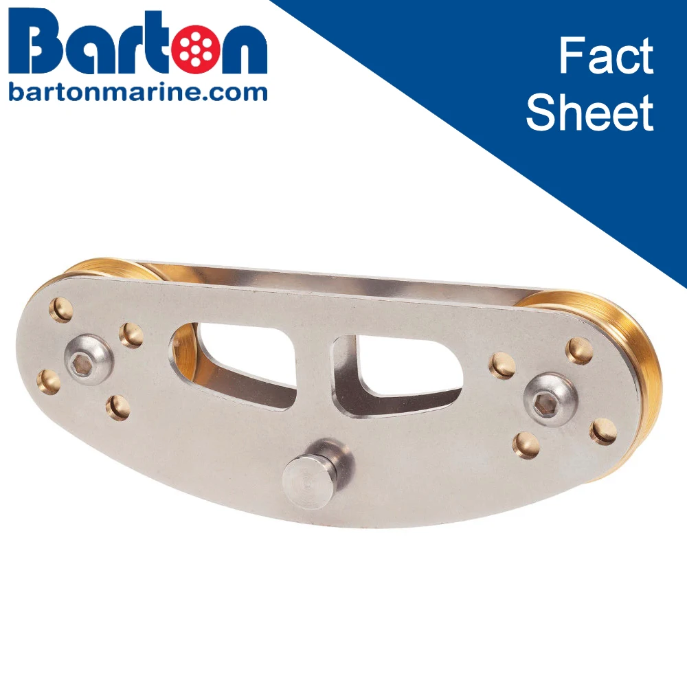 Barton Backstay Tensioners - Fact Sheet