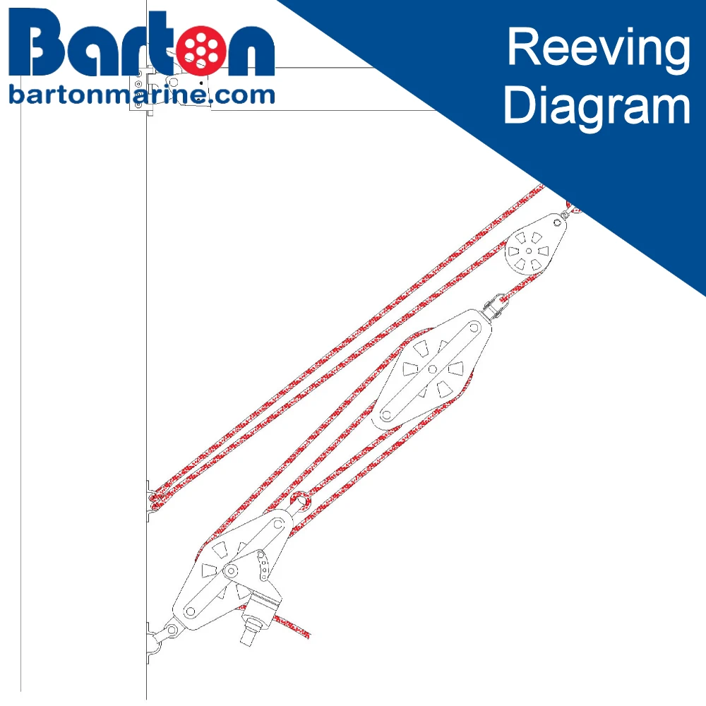 16:1 Cascaded Kicker - Reeving Guide