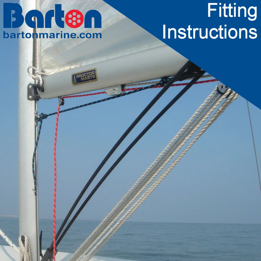 44001 Dinghy BoomStrut - Fitting Instruction