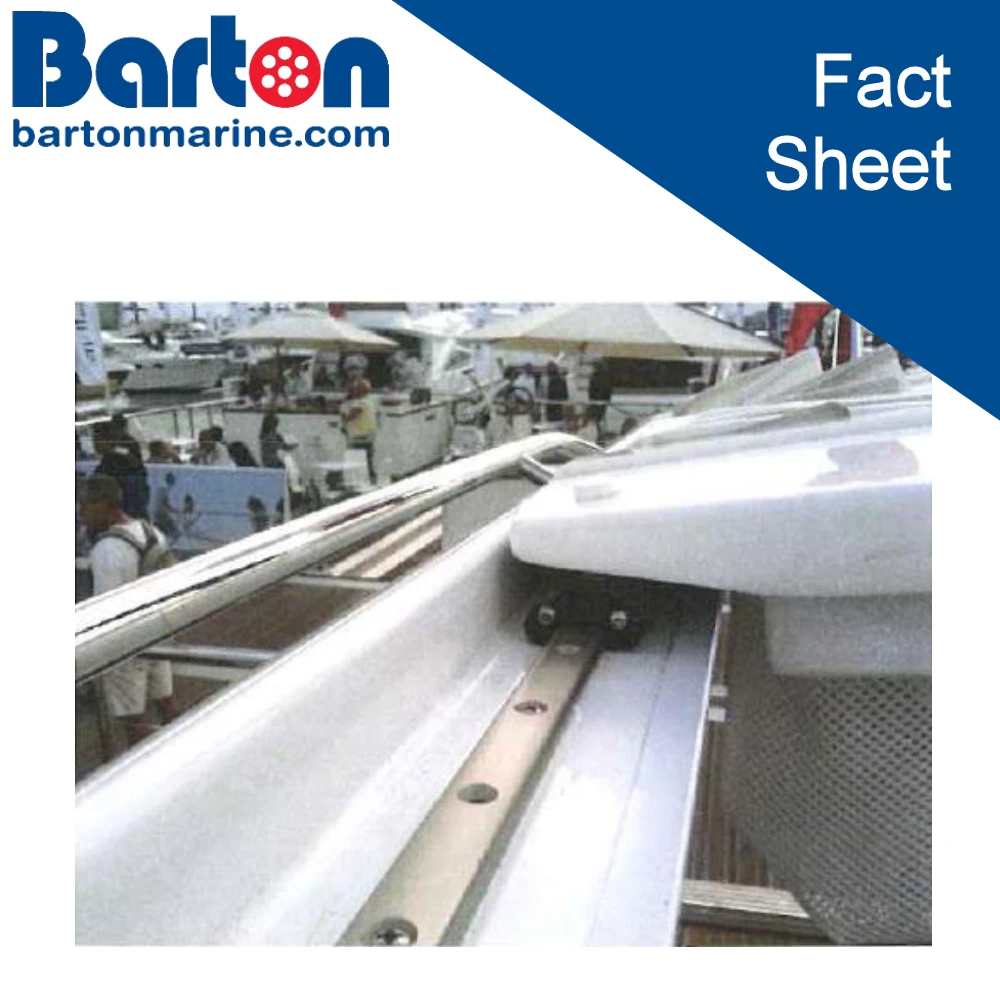 Barton Marine 16mm Ball Bearing Slider System - Fact Sheet
