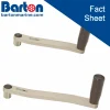 Fact sheet - Barton Aluminium Winch Handles - 21001, 21002