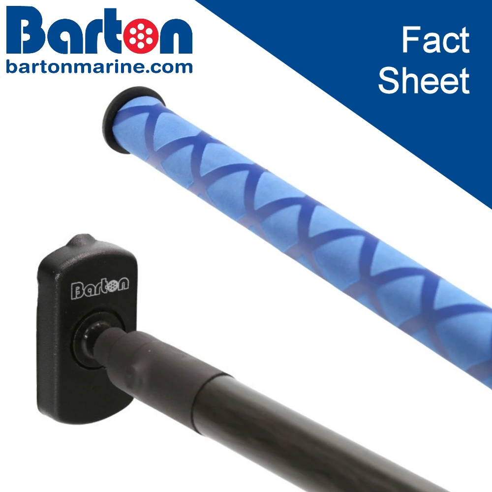 Barton Marine Carbon Tiller Extensions (43500-43515) - Fact Sheet