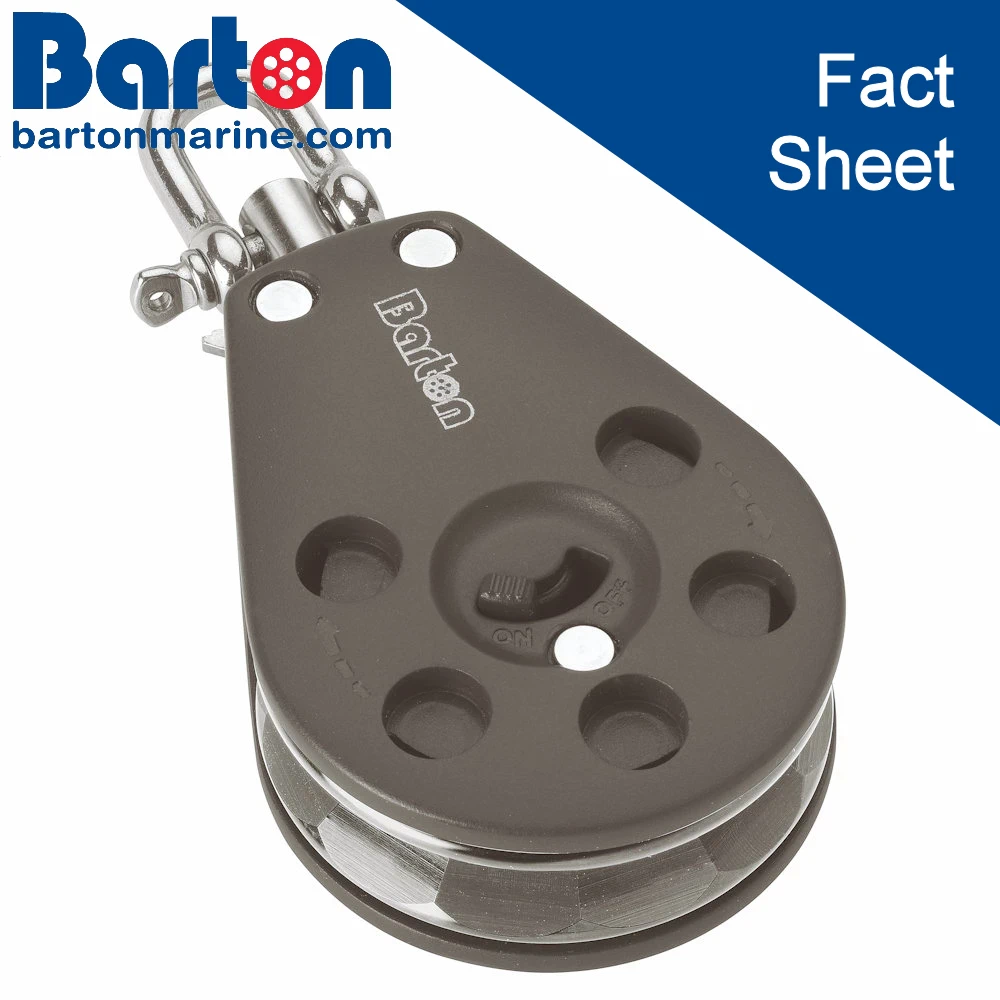Barton Ratchet Block 90500 - Fact Sheet