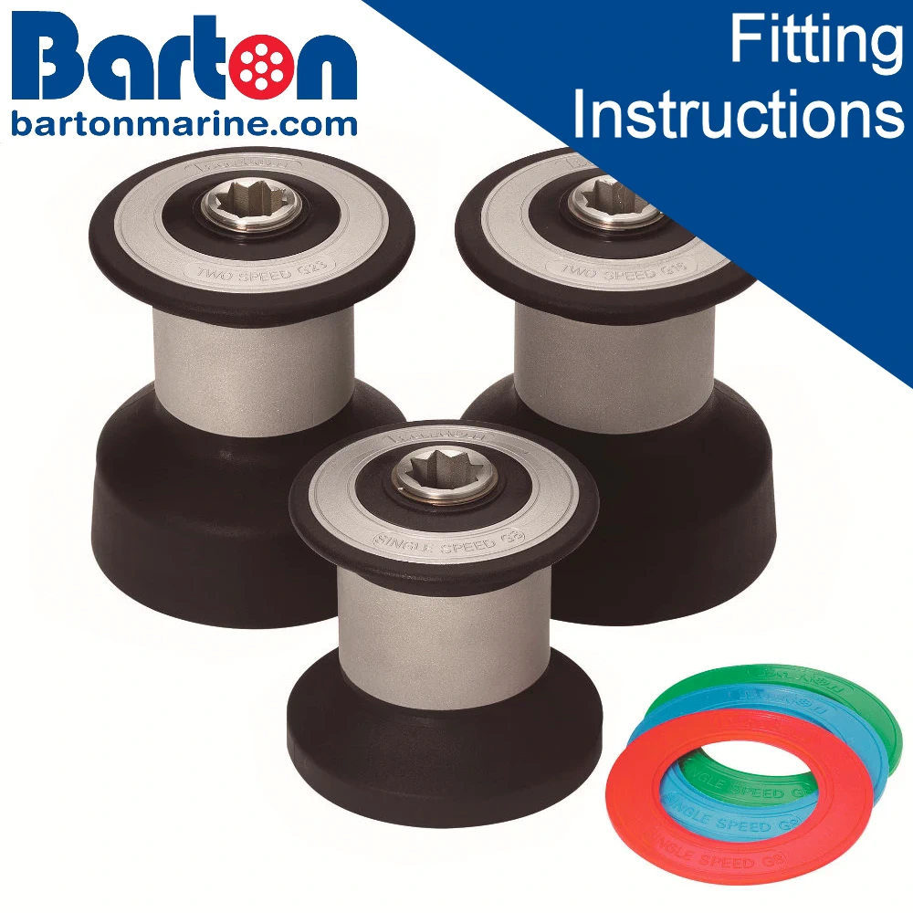 Fitting Instructions – Nautilus Composite Winches – 21200, 21201, 21202