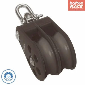Size 5 54mm Ball Bearing Pulley Block Double Block