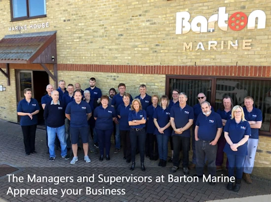 The team at Barton Marine