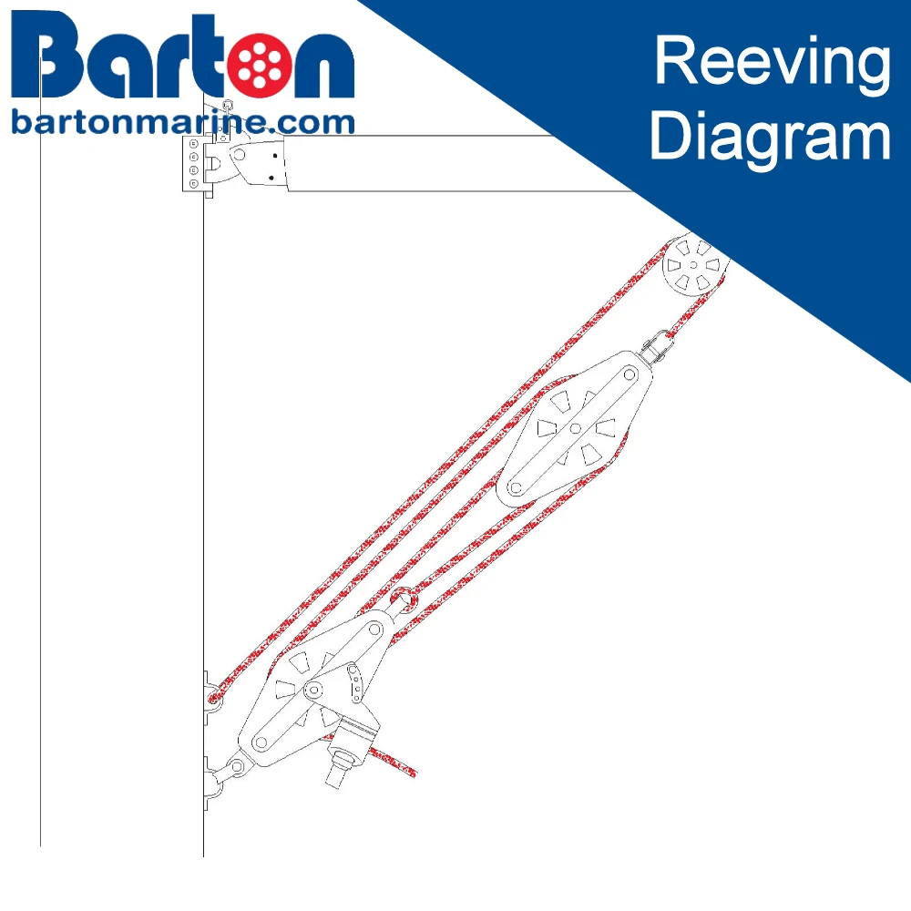 8:1 Cascaded Kicker - Reeving Guide