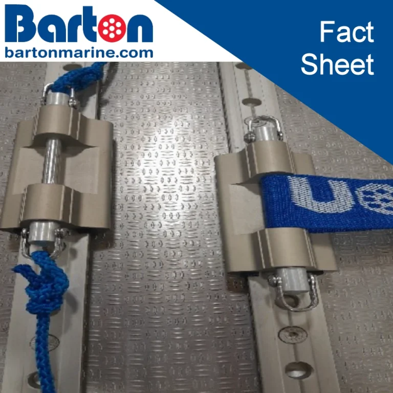 Read more about the article Barton 32mm (1 ¼” ) Towable Car for 50mm Webbing – Fact Sheet