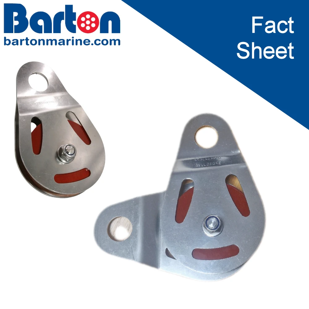 Tufnol Snatch Block for Wire and Fibreoptic Cables T92100 - Fact Sheet