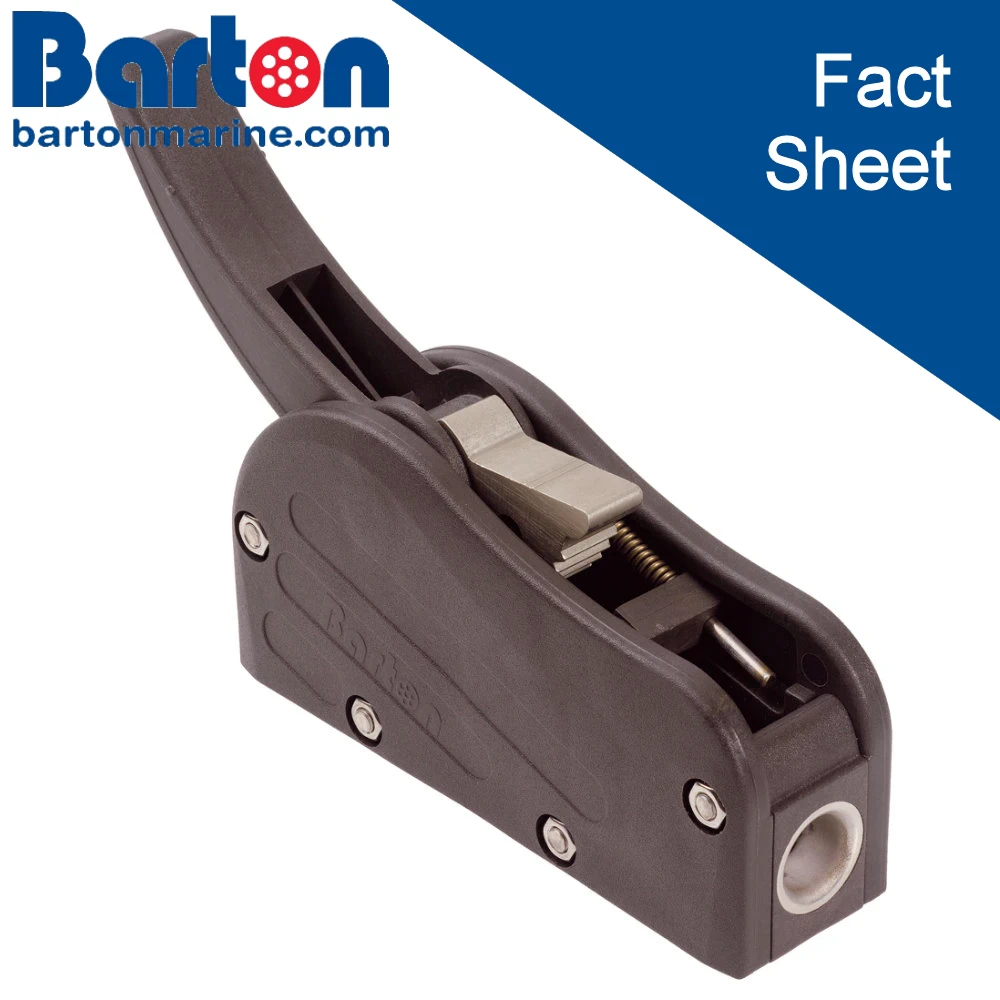 Fact Sheet - Barton Marine DO550 Rope Clutches