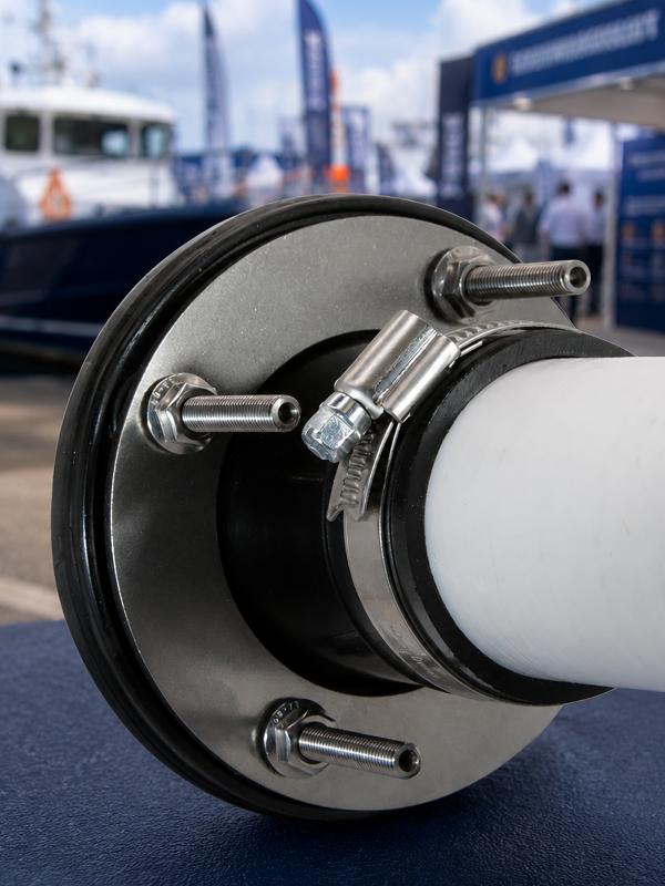 Read more about the article Innovation Award Nominated, Compliant Barton Bulkhead Pipe Glands in Stock for Seawork 2026